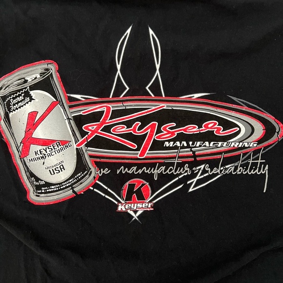 Keyser Manufacturing Racing T-Shirt Size Medium - Picture 4 of 5